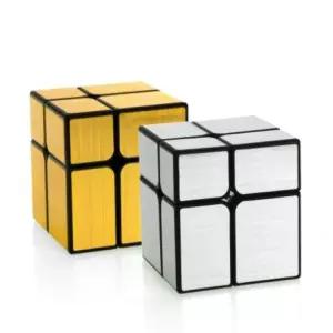 (2x2x2 실버) 정환티앤씨 9000 큐브 전문가용 로보/놀이/색깔/모양/고급/브레인/어린이/유치원/교육용/창의