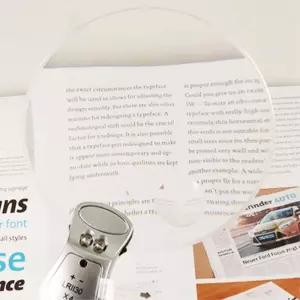 스탠드 LED 램프 확대경 관찰 돋보기 학습용 곤충