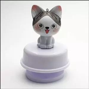 고양이 회전 오르골 뮤직 박스 우드오르골 수동오르골