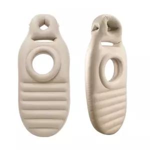 엎드림 에어 매트 허리 스트레칭 요가 매트리스 요통 완화 분홍 임산부 쿠션 휴대용 침구