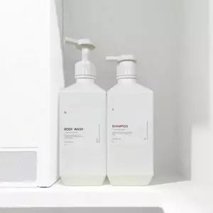 리필 셰이프 샴푸통 욕실 디스펜서 스티커