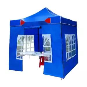 붕어빵천막 노상 블루 미니천막 야외 캐노피 행사용