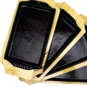 구이판 사각 주물 스테이크팬 4호 감바스 콘치즈팬