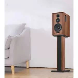 최 우퍼 나무 스피커 5cm 스탠드 북셀프 서라운드 로즈우드 더블