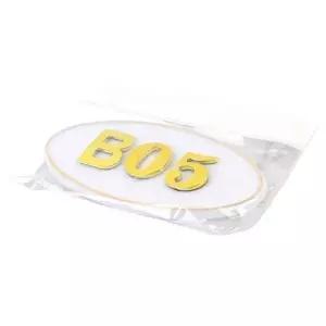 흰색 타원형 호실판 입체 룸넘버 호수판 현관문