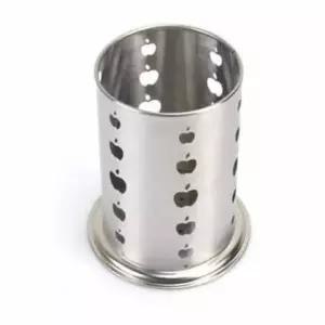 스테인레스 숟가락 보관함 원형 수저 정리 통 캐빈