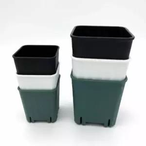 대형 사각 화분 인테리어 실내 화이트 선물용