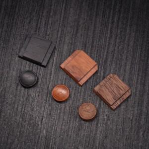 Olympus OM5/EP7 및 기타 빈티지 스타일 미러리스 필름 바디용 YUWOOD 나무 셔터 릴리즈 버튼 핫슈 커버