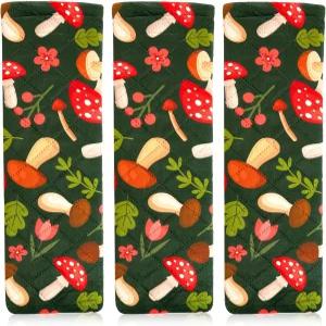 비엔비 페럿 케 라이너 세트 작은 동물 쥐 친칠라 고슴도치 위한 방수 액세서리 그린 버섯 램프 커버-3 PCS