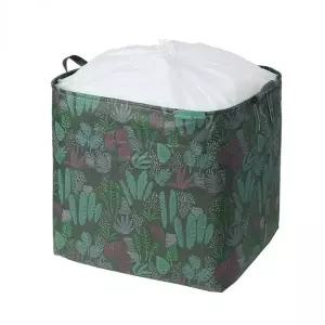 의류보관함 패브릭 정리함 대형 100L 그린