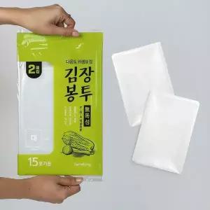 튼튼한 국산 대용량 투명 비닐 김장 봉투 특대형 24매