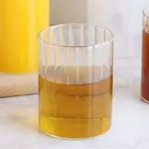 유리컵 500ml 2P 내열 카페 물컵 세트