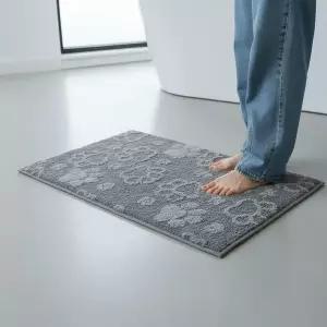 자카드 고양이 발바닥 현관 욕실 매트 50x80 인테리어 카페트