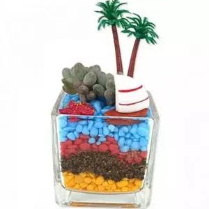 [골드스마일]키트 세트 인테리어 다육 장식용 책상 만들기 화분 미니