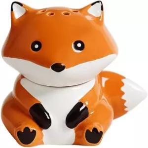 123Arts 폭스 베이킹 소다 홀더 용기 세라믹 병 냉장고 뚜껑 탈취제