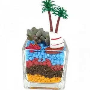 키트 세트 인테리어 다육 장식용 책상 만들기 화분 미니