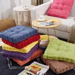 푹신한 고탄성 와플 방석 겨울 사각 쿠션 좌식 와플방석 면방석 의자방석 공부방석 방석와플