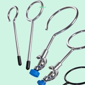 실험실 지지대 스탠드 클램프 액세서리 다리미 르트 링 플라스크