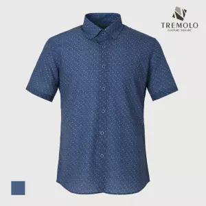 [TREMOLO] 에어홀 프린트 반소매 남방_TRNNS3M3471