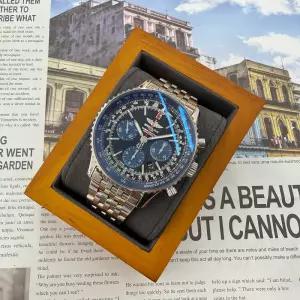 브라이틀링 네비타이머43 B01 블루블랙 한정판 화골독수리 브슬 시계 울산 중고명품 리셀온