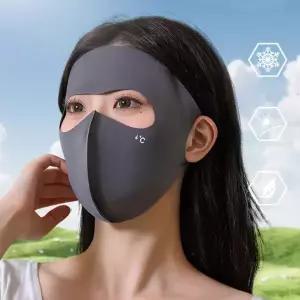 실키 쿨링 풀페이스 커버 얼굴 햇빛가리개 등산 야외활동 골프 선블럭 얼굴햇빛가리개 쿨페이스