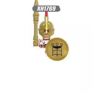 중세 로마 액션 애니메이션 피규어 군사 빌딩 블록 성인 선물 헬멧 장비 제국 해군 색상: 33. X1... 1개