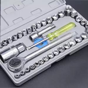 [서삼안전] 도구 작업용 복스 장비  40P  공구세트   (본품)