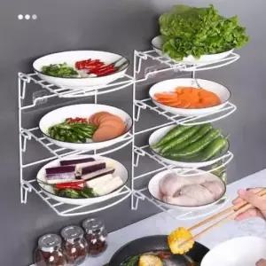 [JED] 3단 플레이트 벽걸이 4단 수납랙 선반 다용도 접이식 선반대