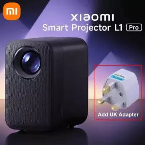 빔프로젝터 샤오미 스마트 프로젝터 L1 프로 400 ISO 프로젝트 앤 플레이 1080p 물리적 해상도 컴팩트 고화