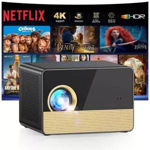 빔프로젝터 XIWBSY 2026 X06 50000루멘 주광 프로젝터 풀 HD 1080P 레이저 TOF 포커스 BT54 WiFi6 UHD 안드