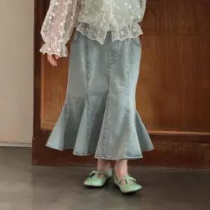 [베이비맥스] 머메이드 아이스 데님 스커트 R16946 [P003791043]