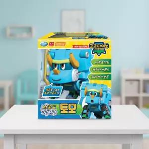 고고다이노 공룡탐험대 토모 사운드 변신로봇 불도저 트리케라톱스 장난감 피규어 캐릭터 자동차