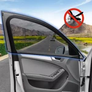 차량 창문 메쉬 모기장 걸이식 햇빛 차단 방충망