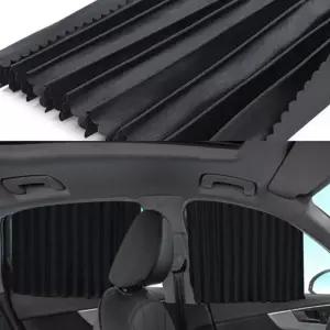 차량용 차량 커튼 4장 세트 자동차 햇빛가리개 운전선 조수석 뒷좌석 블라인드 썬블럭