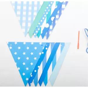 삼각 배너 파티 가랜드 벽장식 생일 2개 유치원 쇼핑몰 파티장식 크리스마스가렌드