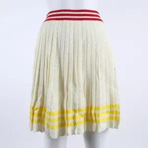 [구구스]중고명품 구찌 X 아디다스 펀칭 니트 밴딩 스커트 ~44 (NO 10325869)