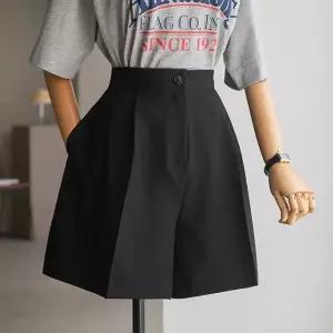 (안나앤플러스) 카이시 핀턱 4부 팬츠[팬츠DHV33] 빅사이즈