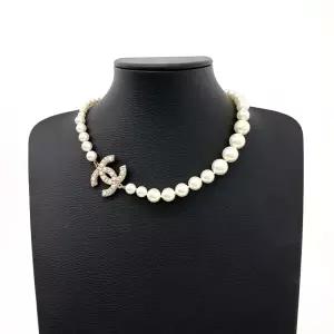 [구구스]중고명품 샤넬 100주년 진주 로고 목걸이 (NO 10315282) 04EVT