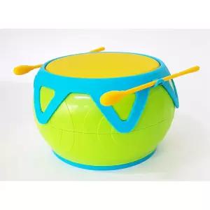 음악놀이 말랑한 안전완구 실리콘드럼 장난감 5세 아이악기 오감발달