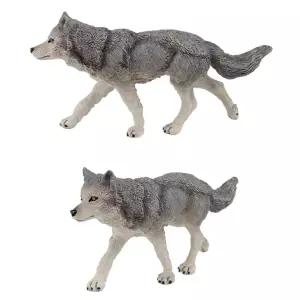 늑대 고릴라 정글 동물장난감 피규어모형 학습완구 유치원 미니어쳐