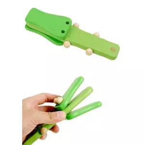 악기놀이 장난감 악어 캐스터네츠 유치원 음악교구 짝짝이 4세 5세