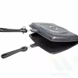 위라이즈 양면팬 멀티팬 생선구이양면팬 생선구이기 코팅후라이팬 양면그릴팬