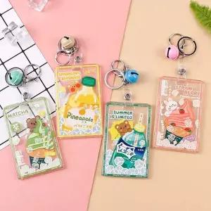 WL 버스 카드 홀더 키링 열쇠고리 케이스 커버 S12800