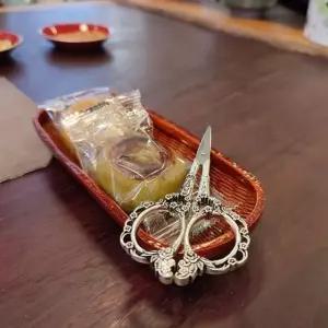 빈티지 프랑땅 엔틱 수공예 가위 재단 엔틱 수공예 가위 재단 원단 자수