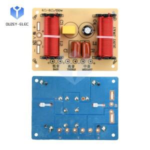 3웨이 HiFi 스피커 주파수 분배기 150W 오디오 크로스 오버 필터 전문  가정용 고음 알토베이스