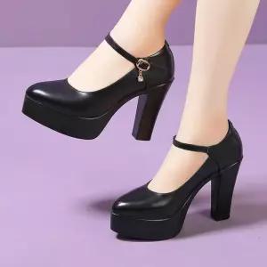 구두 스틸레토 런웨이 웨딩힐 실버 슈즈 가죽 샌들 가보시힐