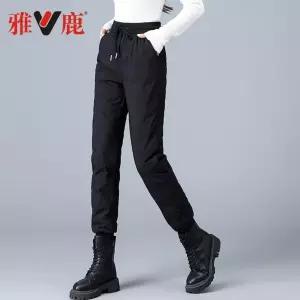 방한 겨울 패딩바지 패딩 밴딩 여자 밴딩바지 방수 따뜻한