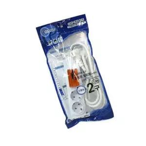 고용량 이동형 멀티탭 4000W 2구 1.5M(누전차단) 스위치 콘센트