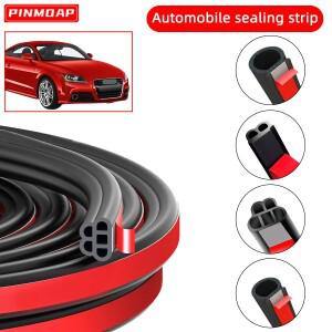 자동차 도어 고무 씰 스트립 더블 레이어 웨더 도어/후드/트렁크 보호기 스티커 방음 방수 씰링
