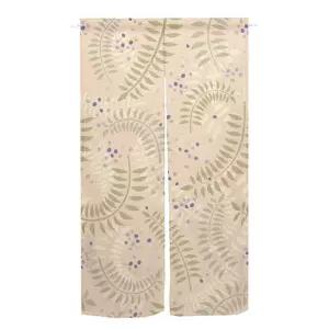 전동커튼 스몰 꽃 패턴 문 커튼 라이트 컬러 침실 티 하우스 카페 주방 입구 반